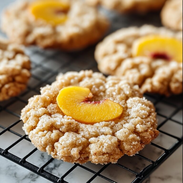 Irresistible Peach Cobbler Cookies Recipe