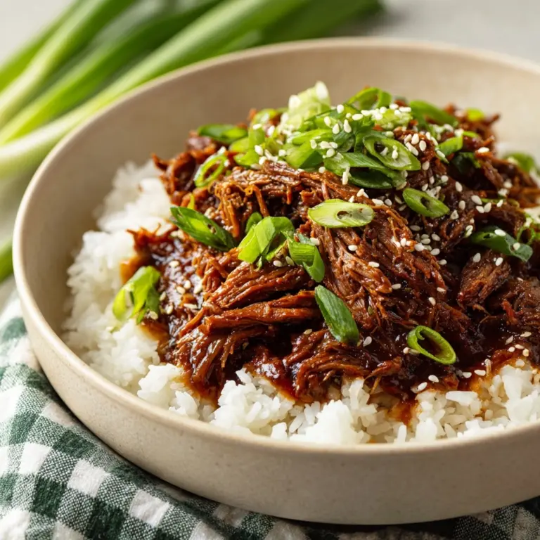 Sweet and Spicy Korean Beef Stew Recipe