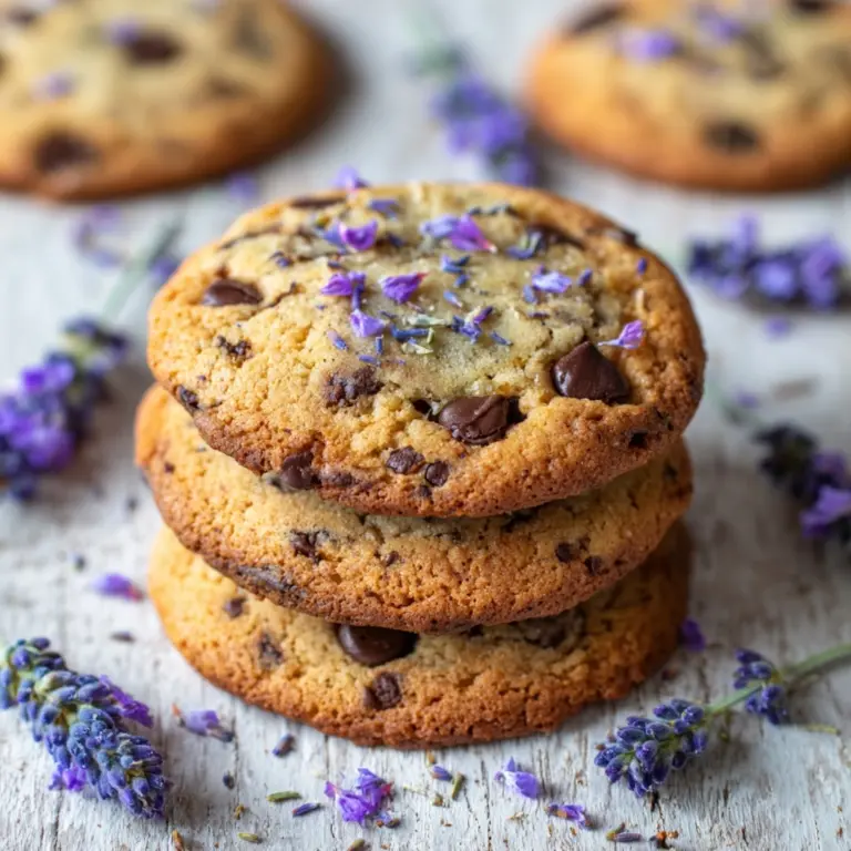 Lavender Chocolate Chip Cookies Recipe