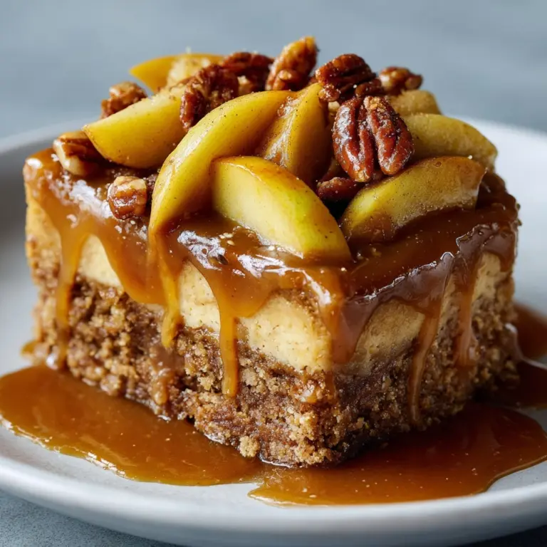 Swedish Apple Cake with Caramel Recipe