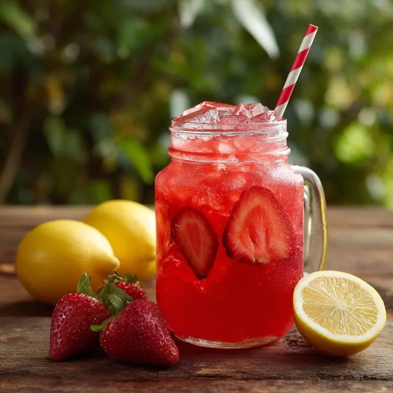State Fair Strawberry Lemonade Recipe