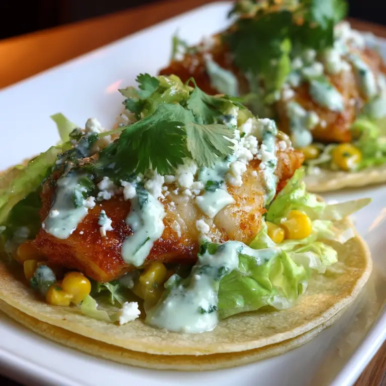 Fried Chicken Street Corn Tacos Recipe