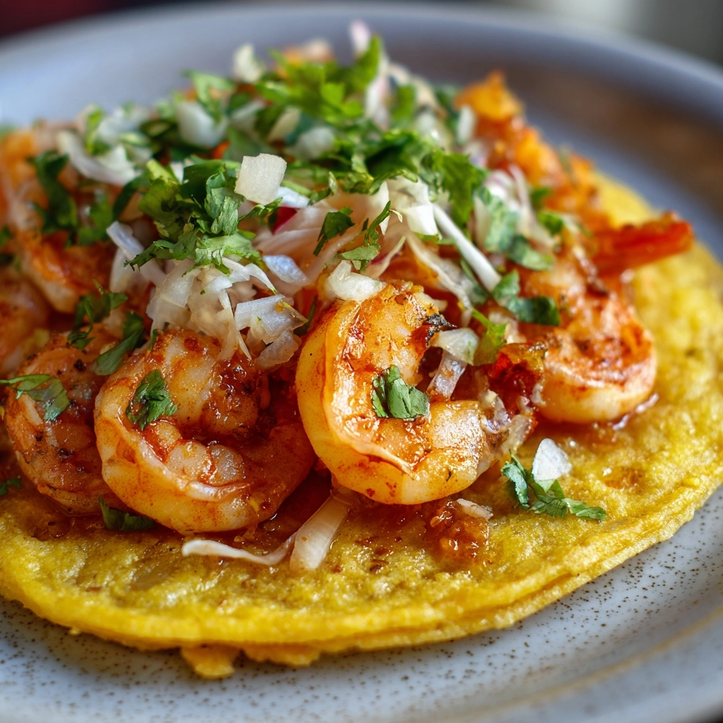Coconut Shrimp Ceviche Tostadas Recipe - Recipe Image