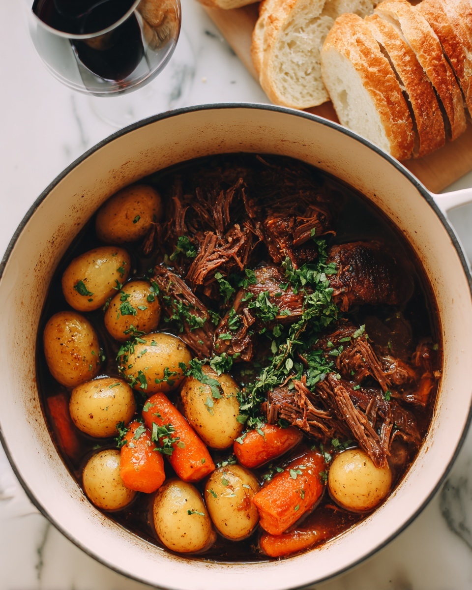 Italian Pot Roast Recipe - Recipe Image