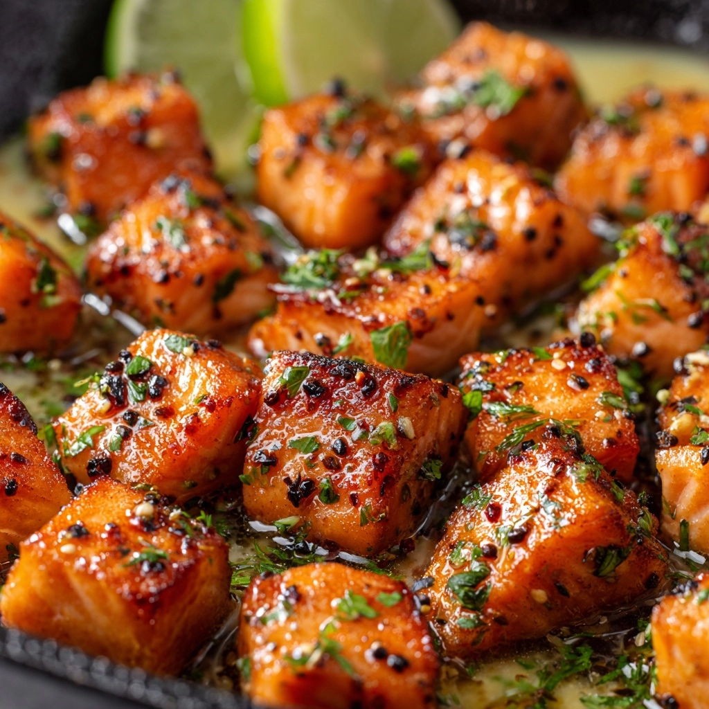 Air Fryer Bang Bang Salmon Bites Recipe - Recipe Image