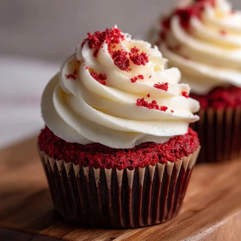Red Velvet Cookie Cups with Cream Cheese Frosting Recipe