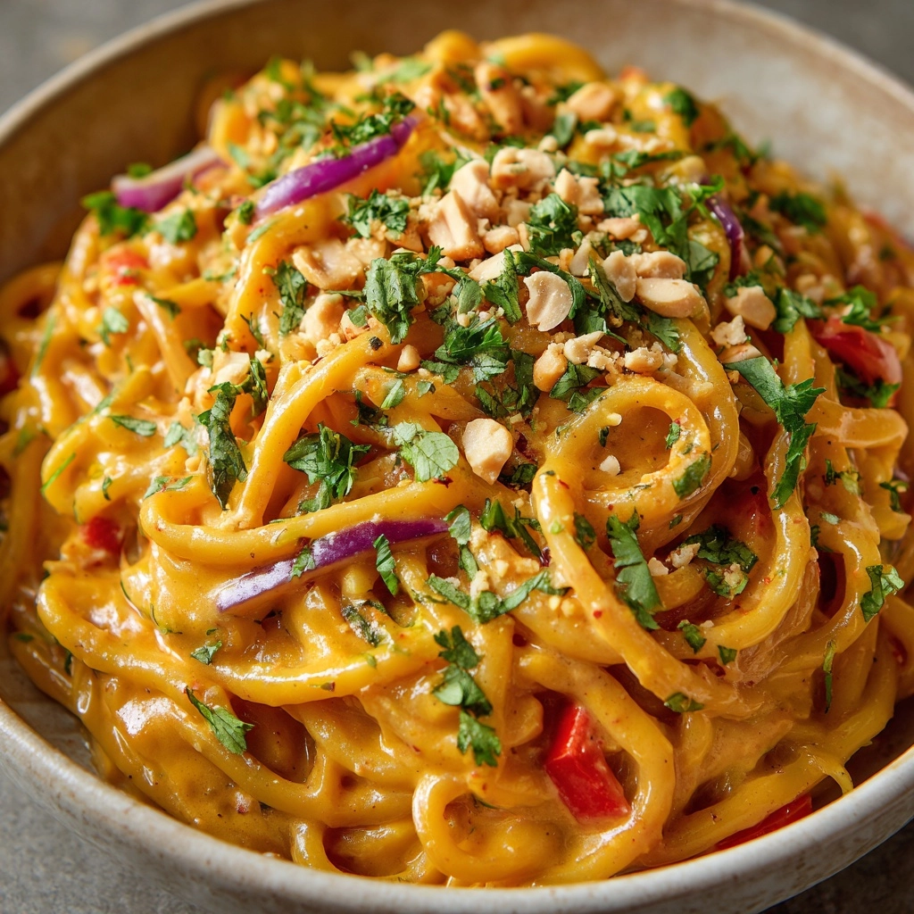Thai Pasta Salad Recipe - Recipe Image