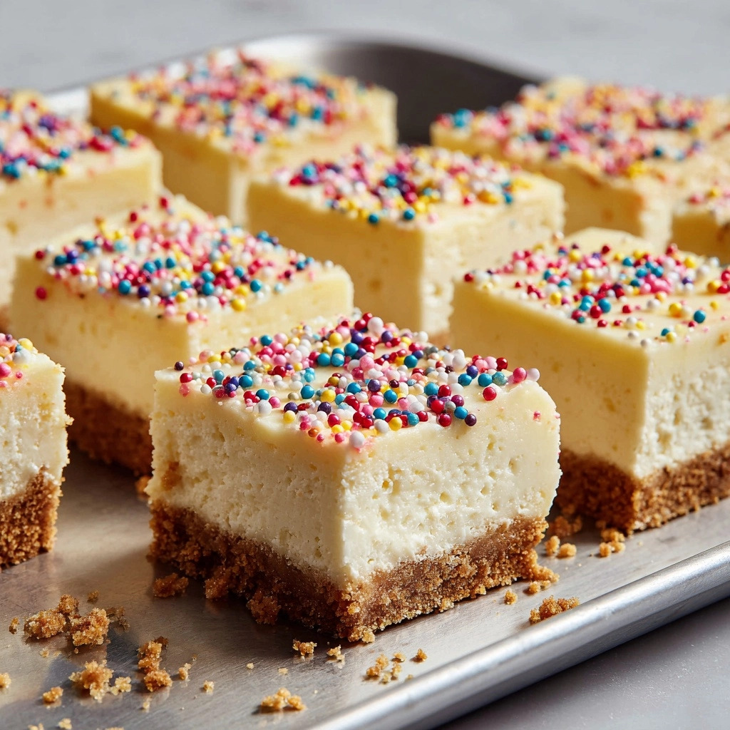 Sugar Cookie Cheesecake Bars Recipe - Recipe Image