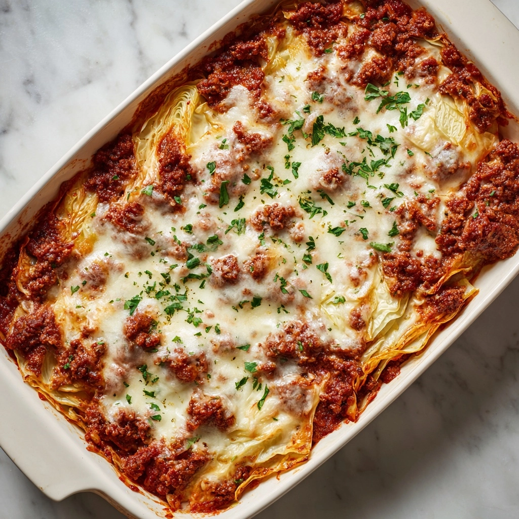 Keto Beef Cabbage Roll Casserole Recipe - Recipe Image
