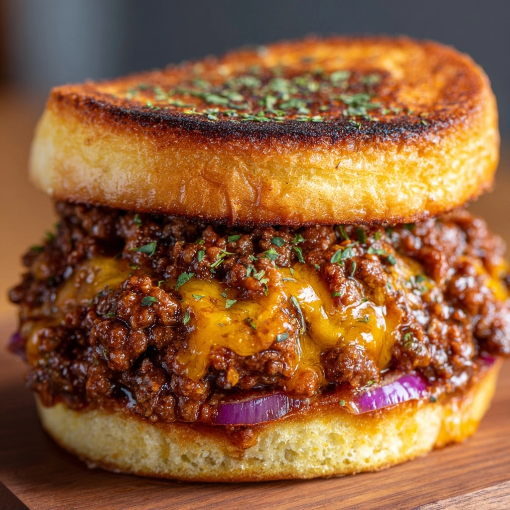 Delicious Cajun Chicken Sloppy Joes Recipe - Recipe Image