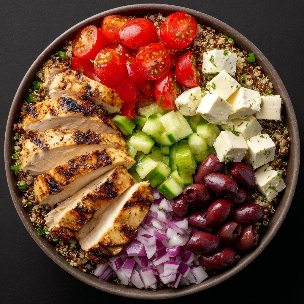 Greek Chicken Bowl Recipe - Recipe Image