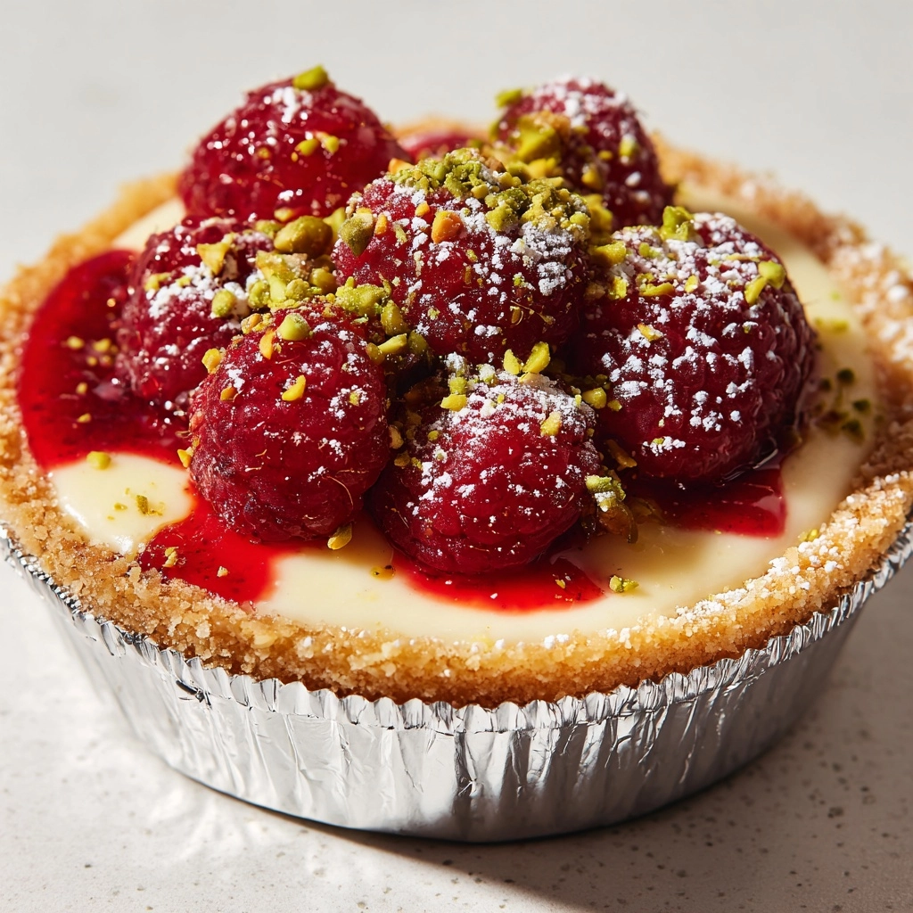 Pistachio Raspberry Tartlets Recipe - Recipe Image