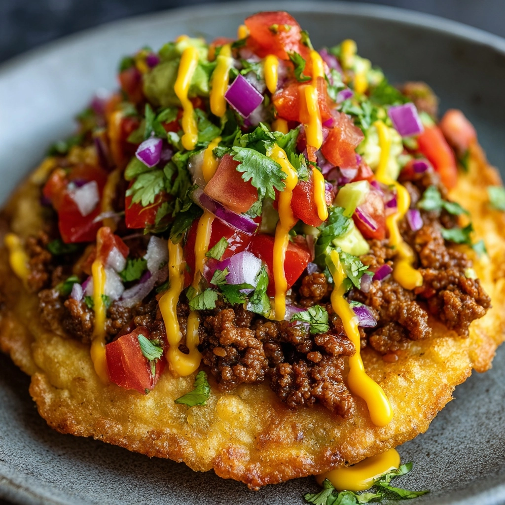 Navajo Tacos (Indian Fry Bread) Recipe - Recipe Image