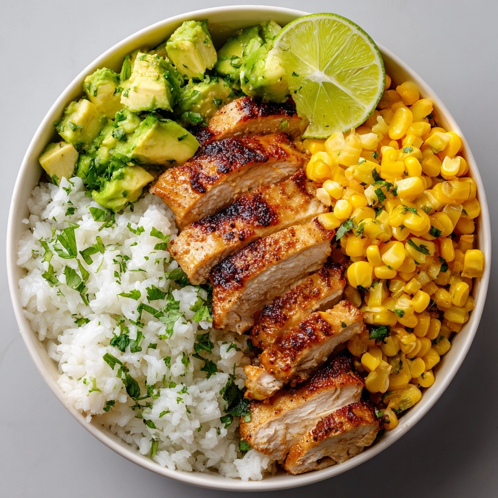 Honey Chipotle Chicken Rice Bowls Recipe - Recipe Image