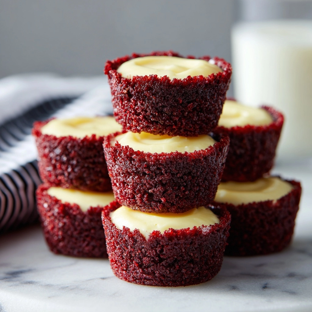 Red Velvet Cheesecake Bites Recipe - Recipe Image