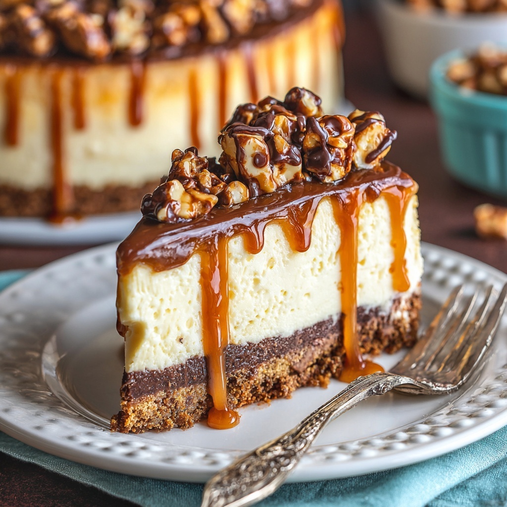 Turtle Cheesecake Recipe - Recipe Image