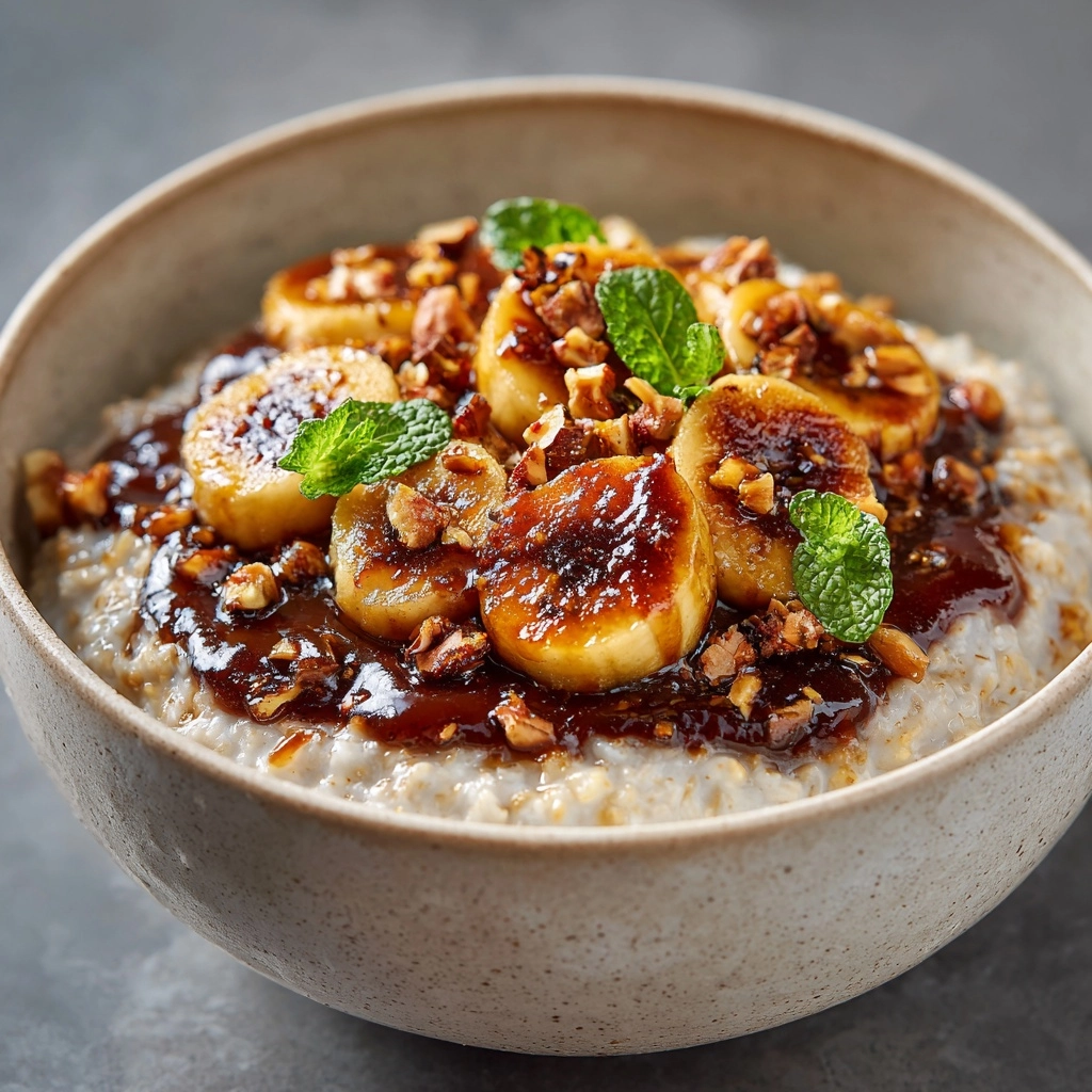Caramelized Banana Porridge Recipe - Recipe Image