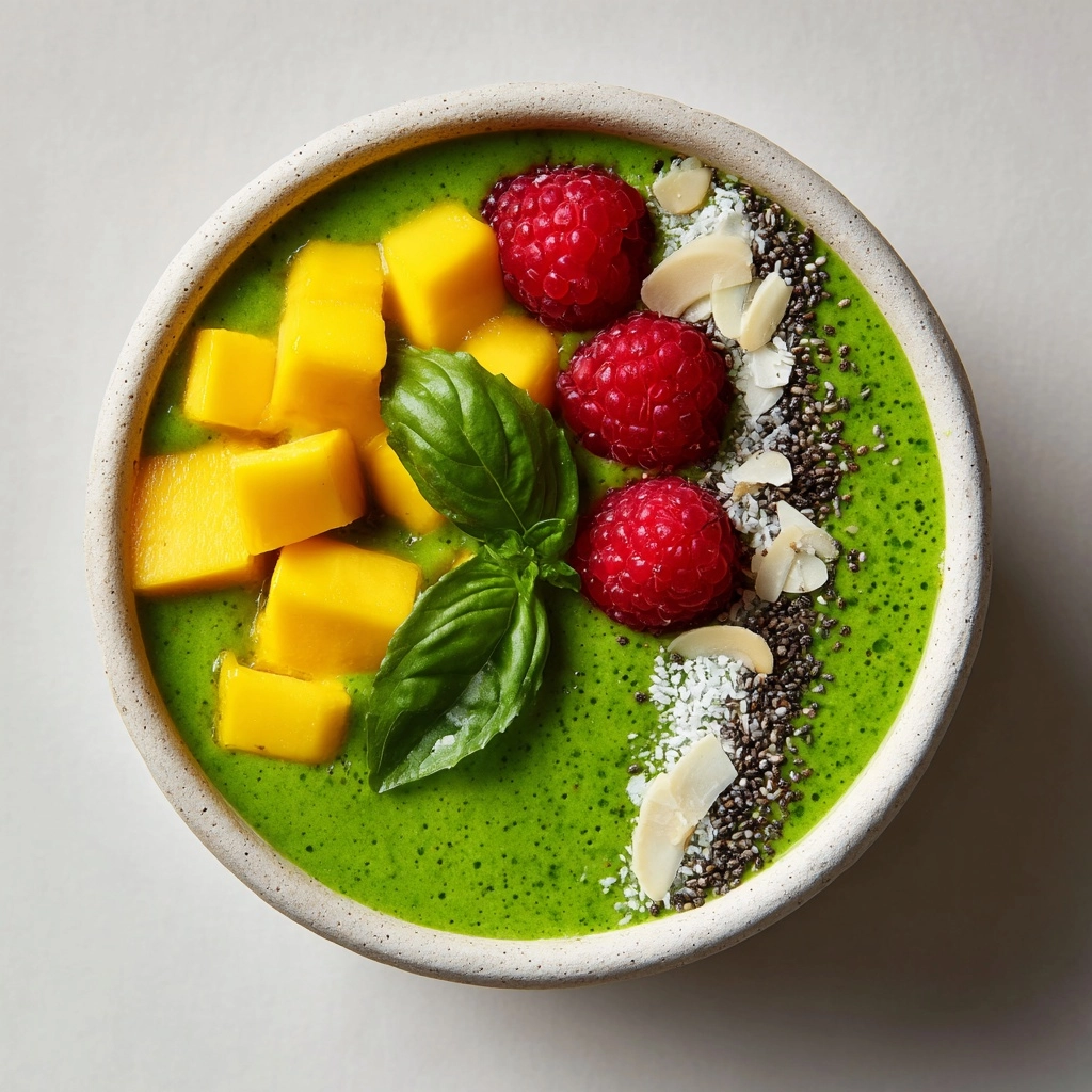 Green Mango Smoothie Bowl Recipe - Recipe Image