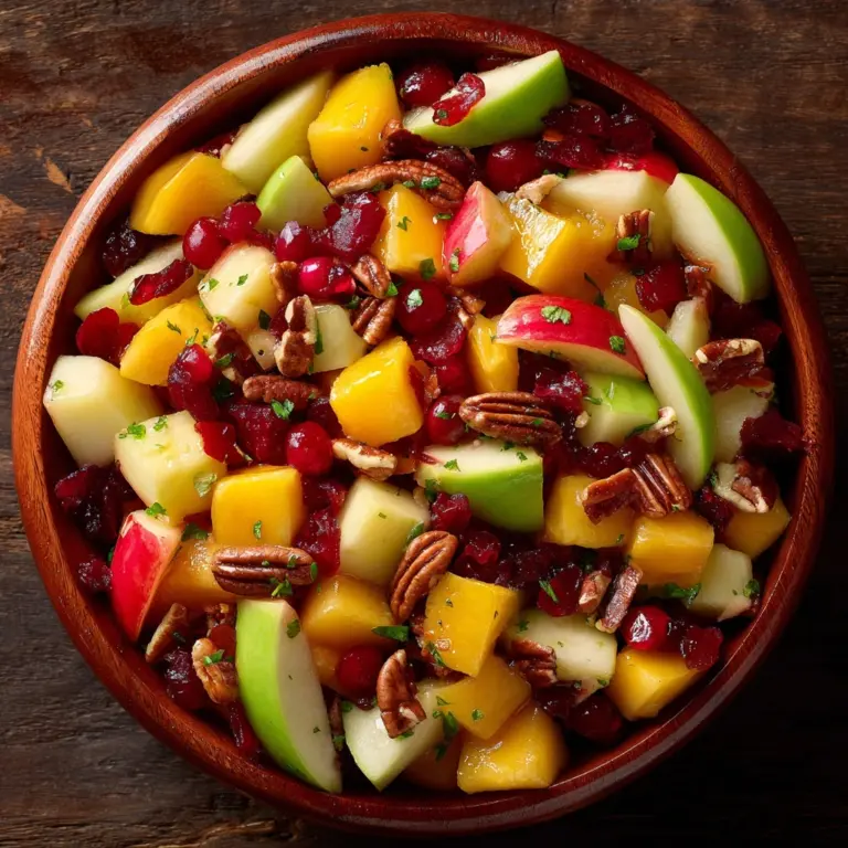 Thanksgiving Fruit Salad Recipe