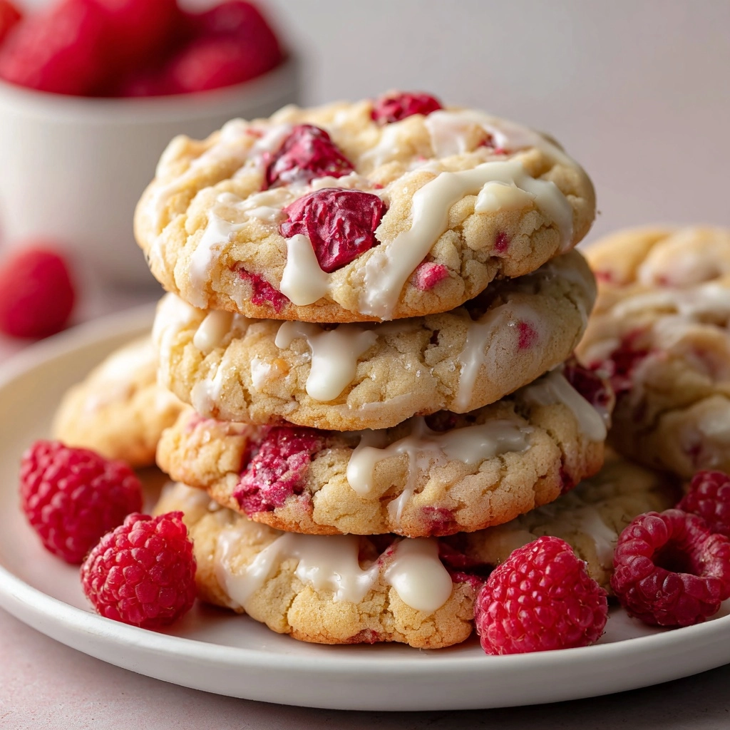 Raspberry Cheesecake Cookies Recipe - Recipe Image