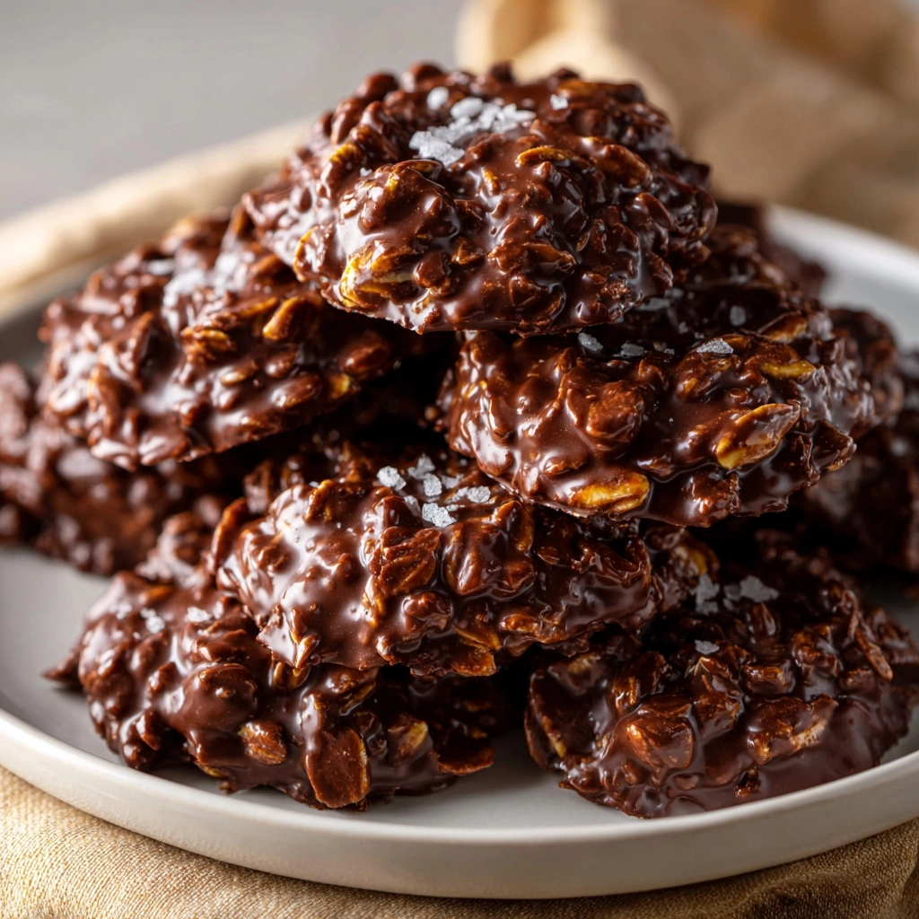 Healthy No Bake Cookies Recipe - Recipe Image