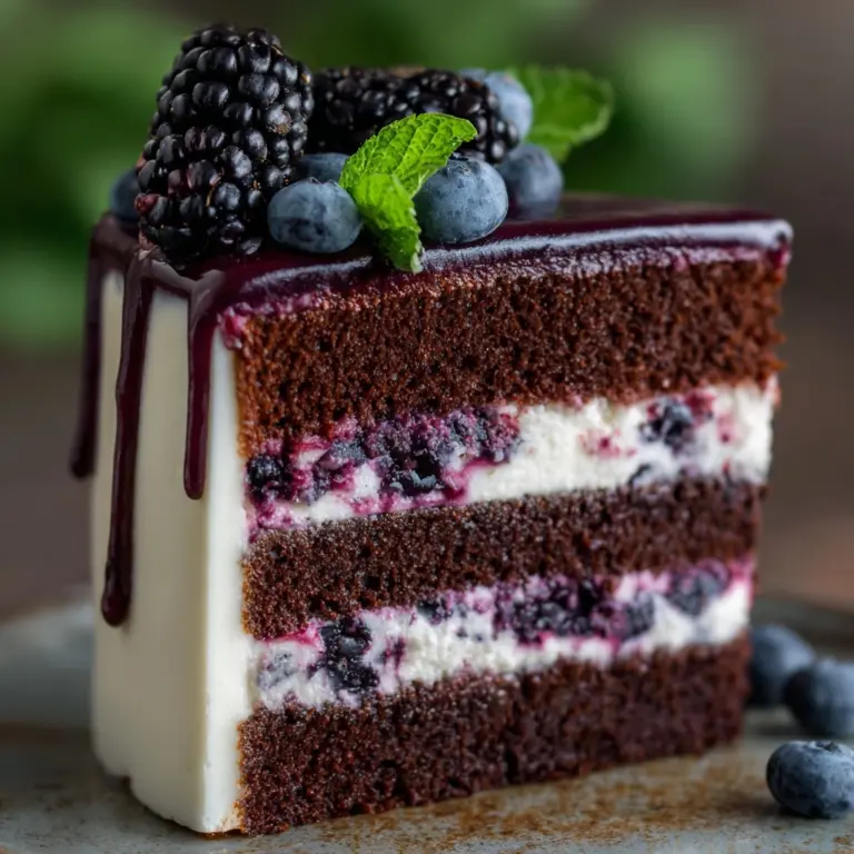 Blueberry Lavender Cake Recipe