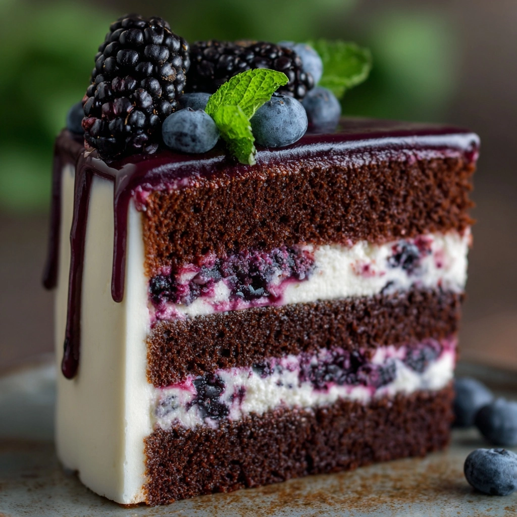 Blueberry Lavender Cake Recipe - Recipe Image