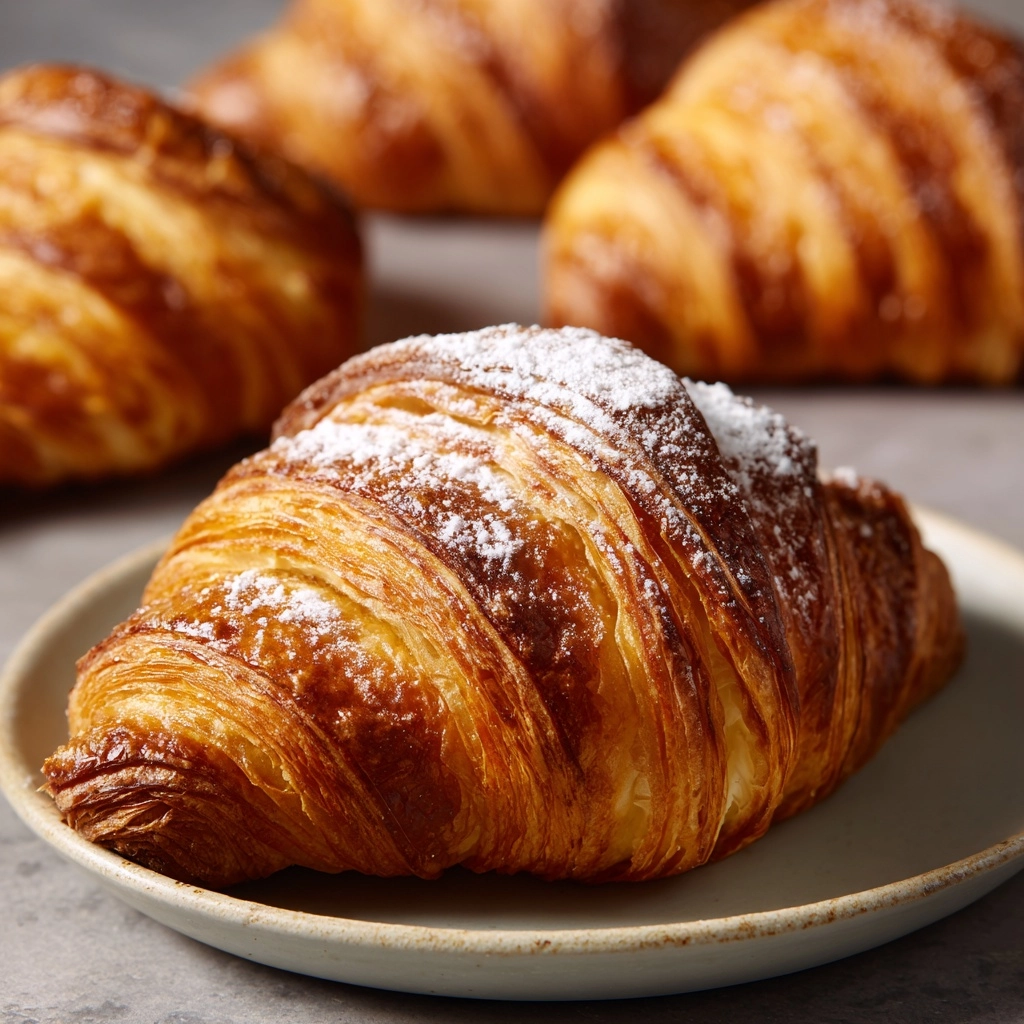 Classic Butter Croissants Recipe - Recipe Image