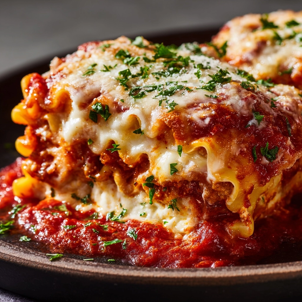 Chicken Parmesan Stuffed with Cream Cheese Recipe - Recipe Image