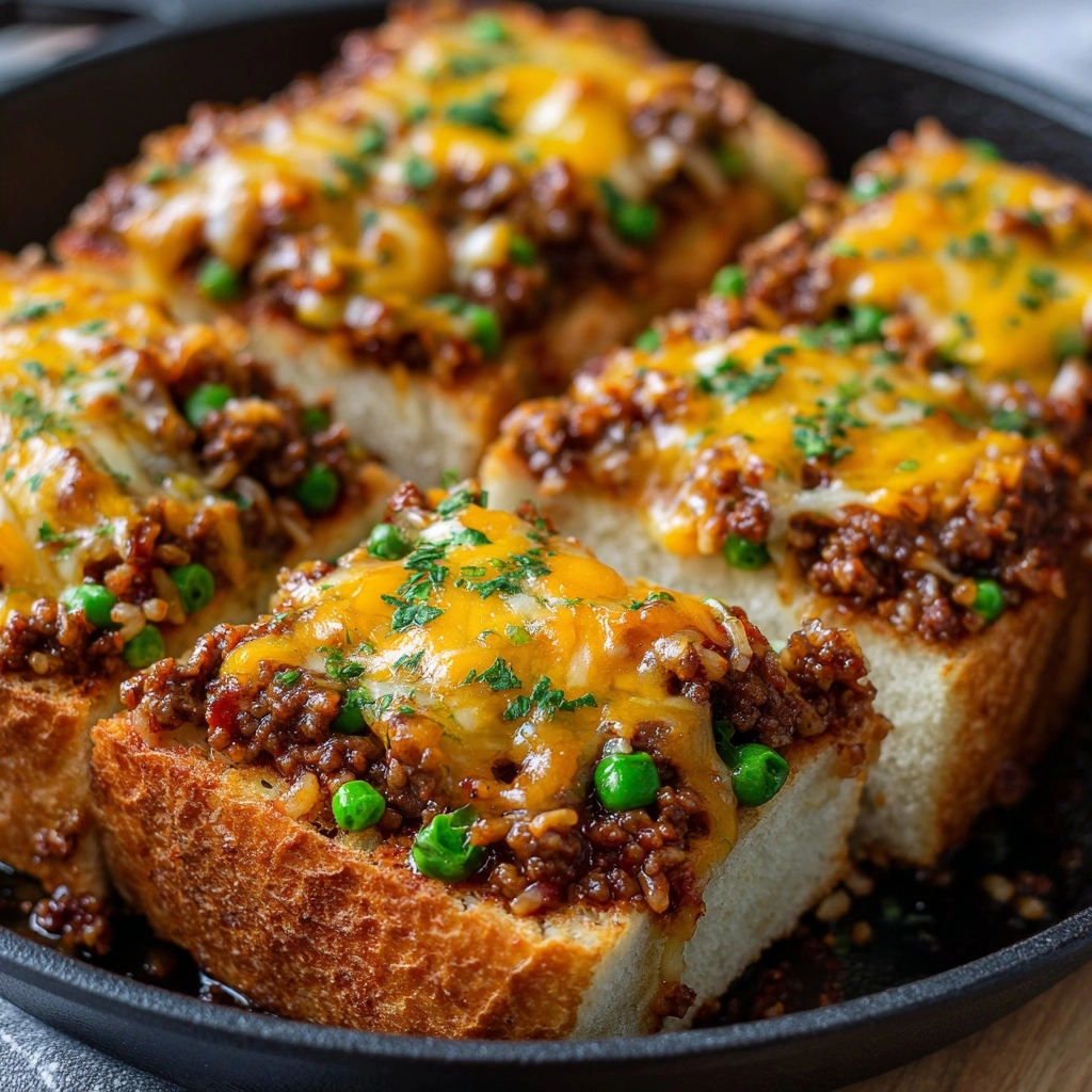 One-Pan Beef and Rice Skillet Recipe - Recipe Image