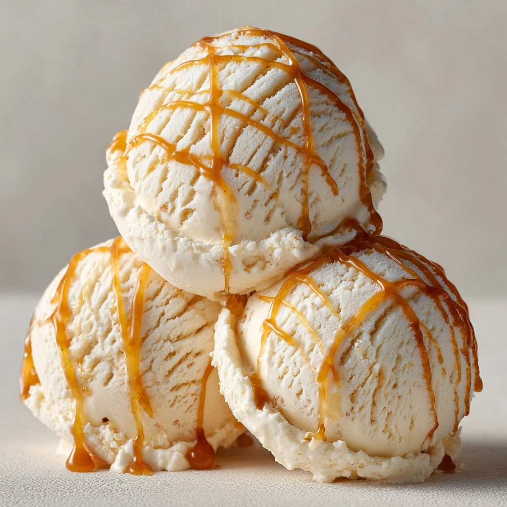 Homemade Salted Caramel Ice Cream Recipe - Recipe Image