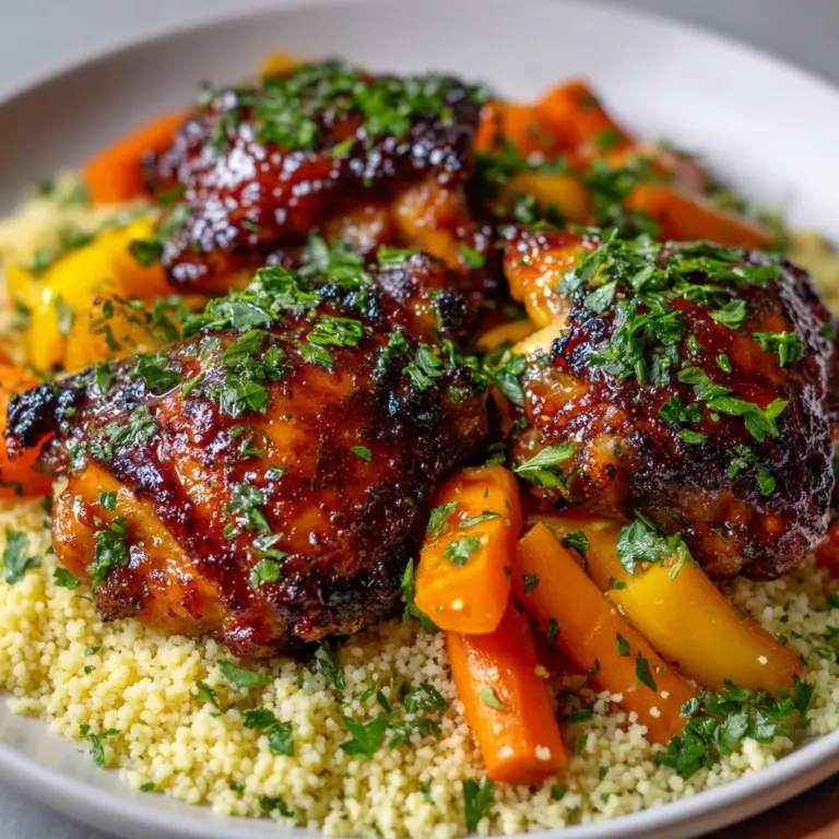 Moroccan Chicken Thighs Recipe