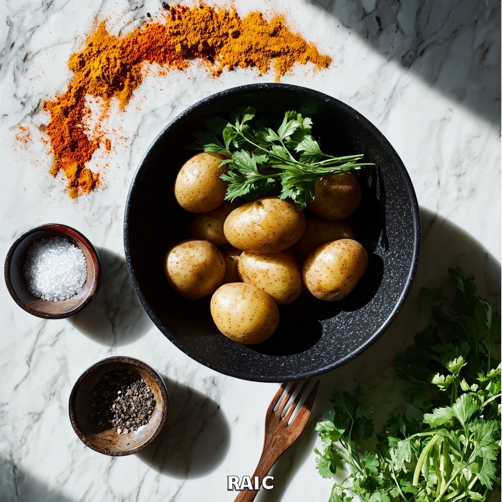 Harissa Potatoes Recipe - Recipe Image