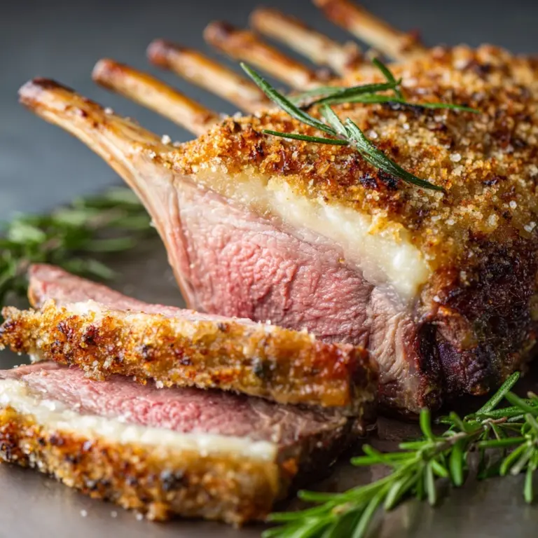 Roast Rack of Lamb with Rosemary Recipe