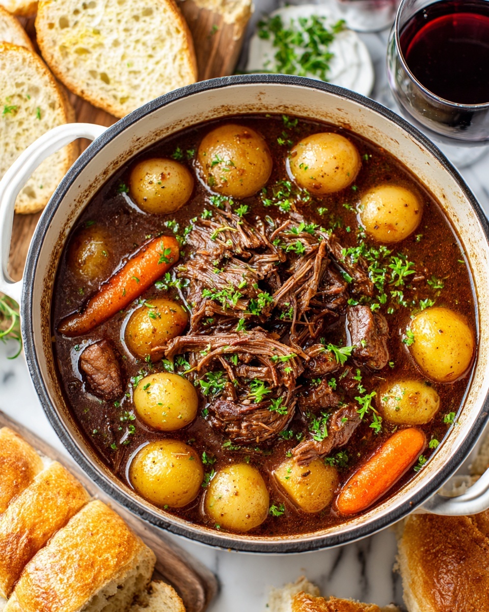 Italian Pot Roast Recipe - Recipe Image