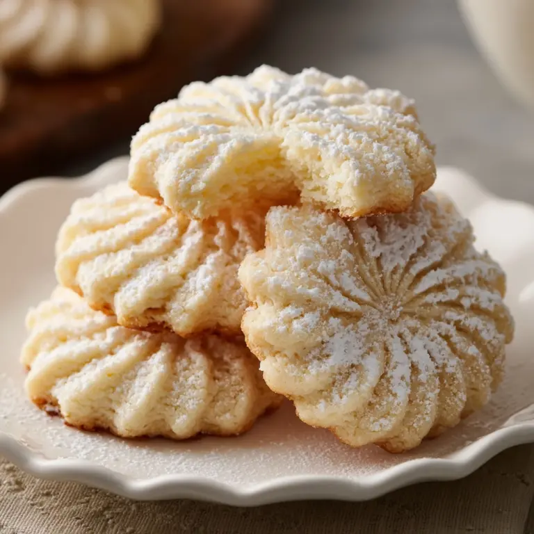 Sweetened Condensed Milk Snowball Cookies Recipe