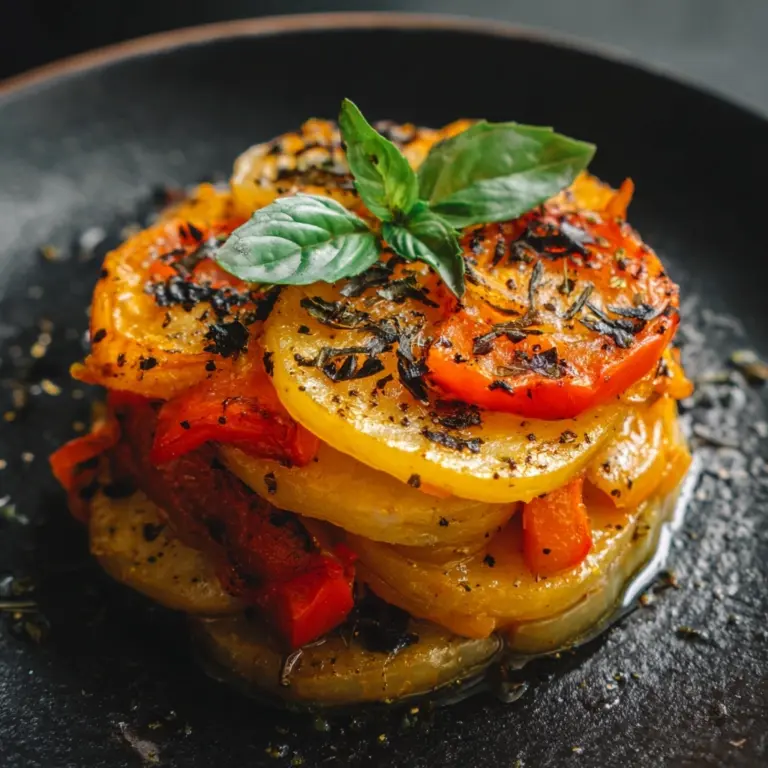 Italian Bell Pepper and Onion Scarpaccia Recipe