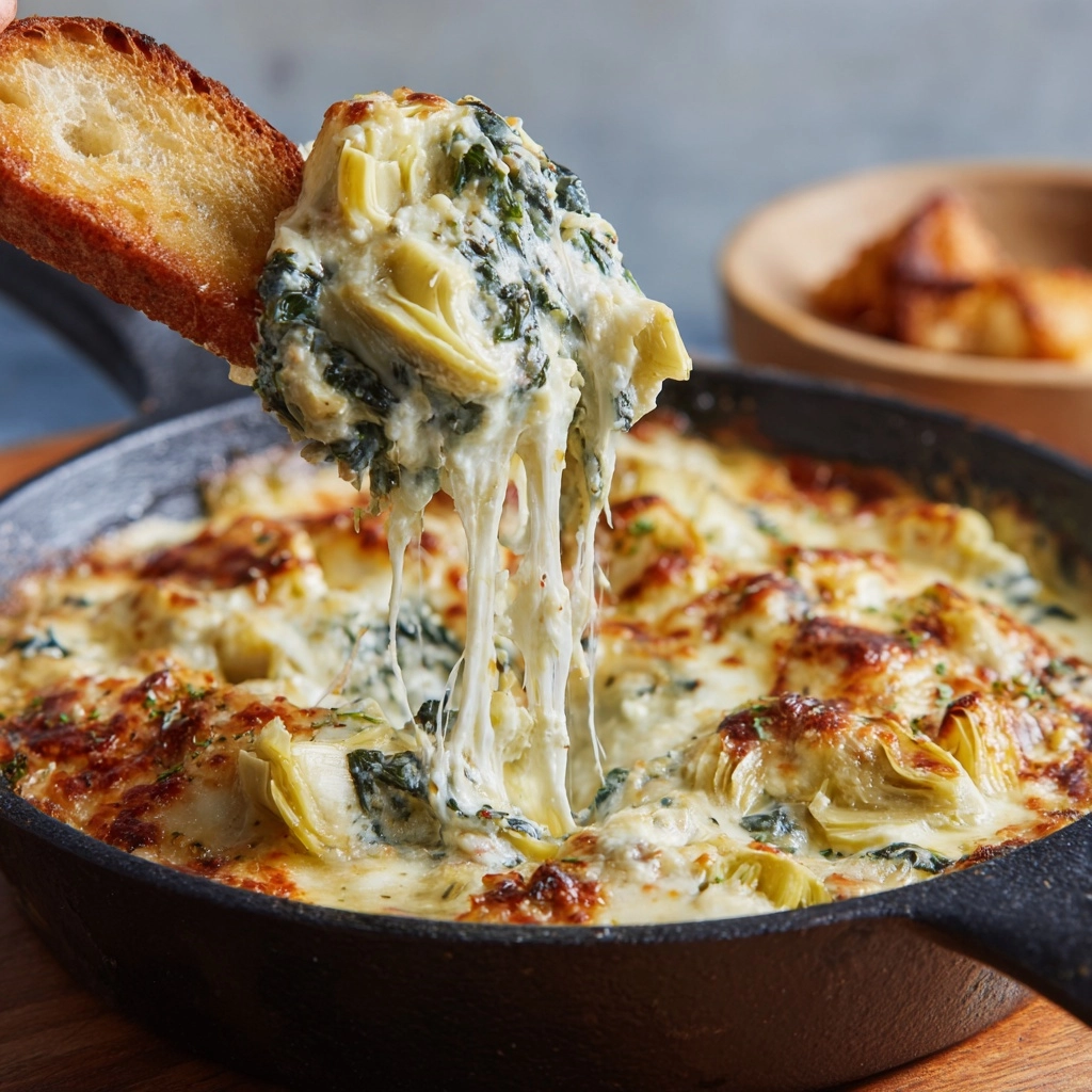 Hot Spinach Artichoke Dip Recipe - Recipe Image