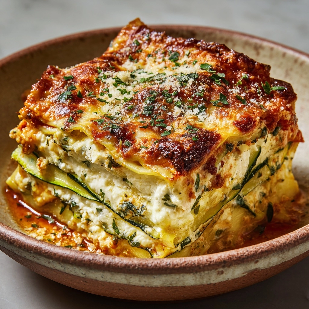 Zucchini Lasagna Recipe - Recipe Image