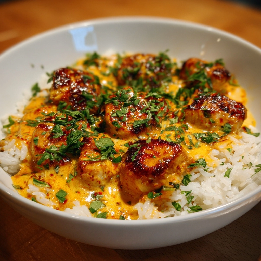 Creamy Chicken and Rice: A Comfort Food Classic Recipe - Recipe Image