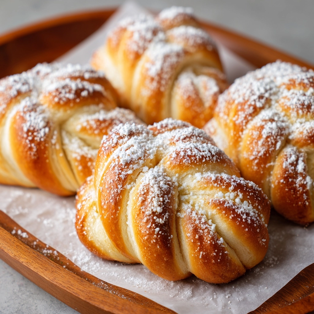 Korean Twisted Donuts (Kkwabaegi) Recipe - Recipe Image