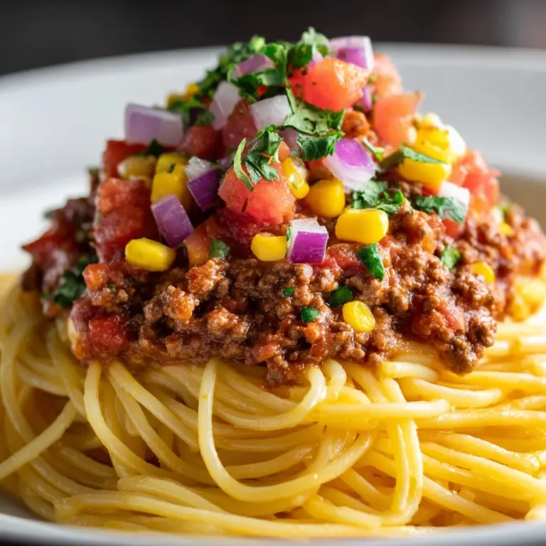 Taco Spaghetti Recipe