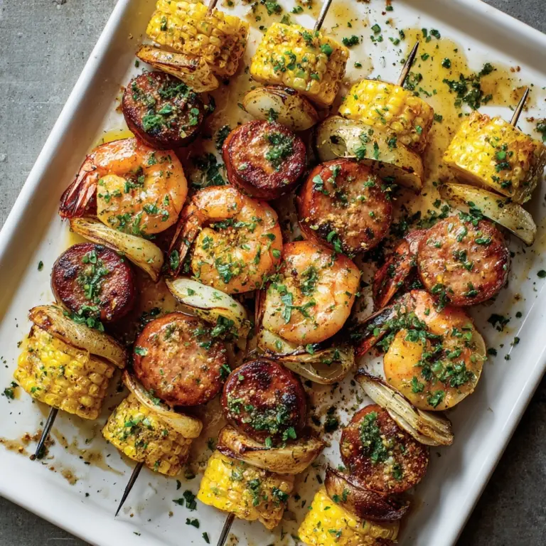 Grilled Shrimp Kebabs Recipe