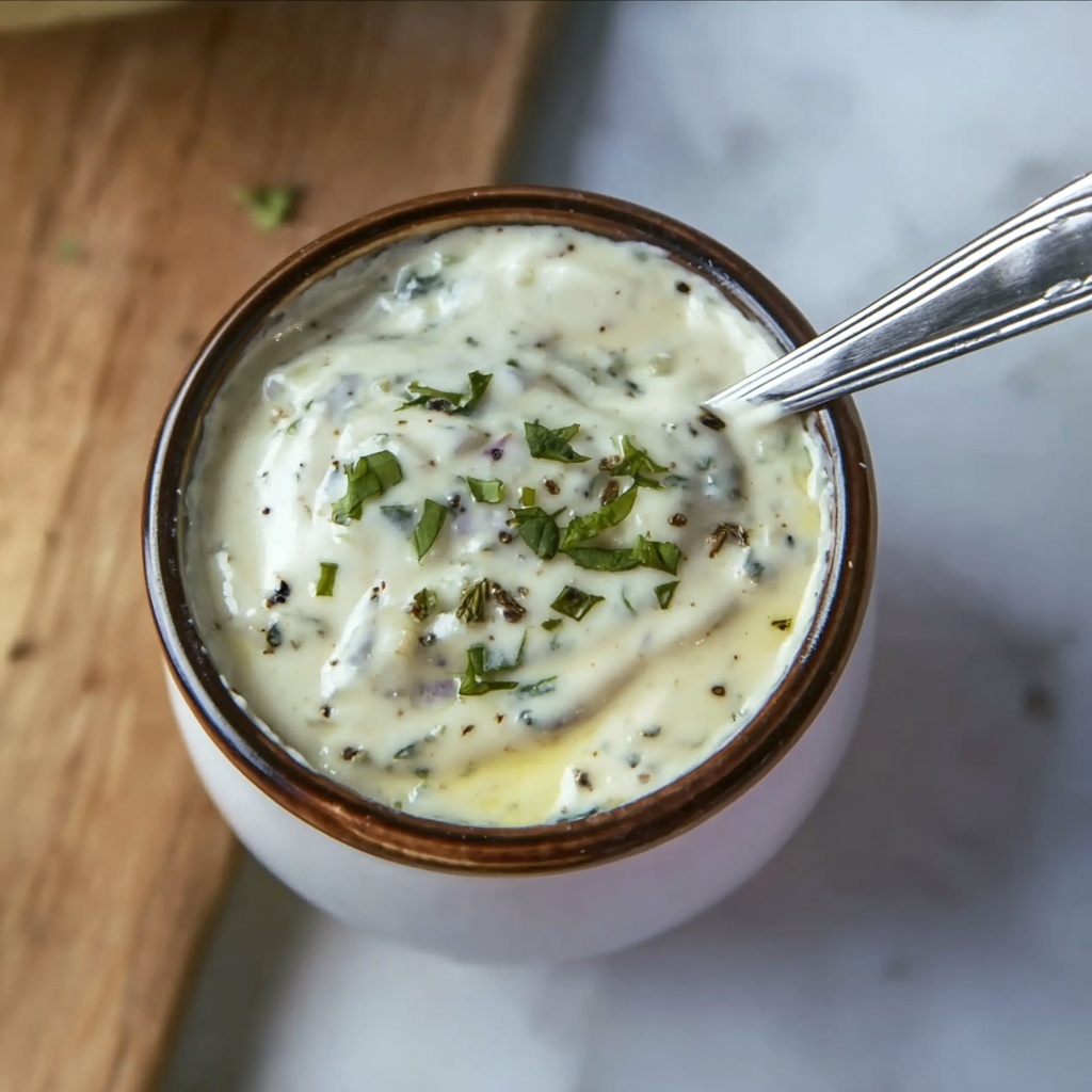 Best Homemade Ranch Dressing Recipe - Recipe Image