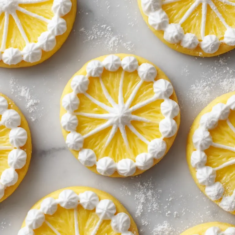 Lemon Snowflakes Recipe