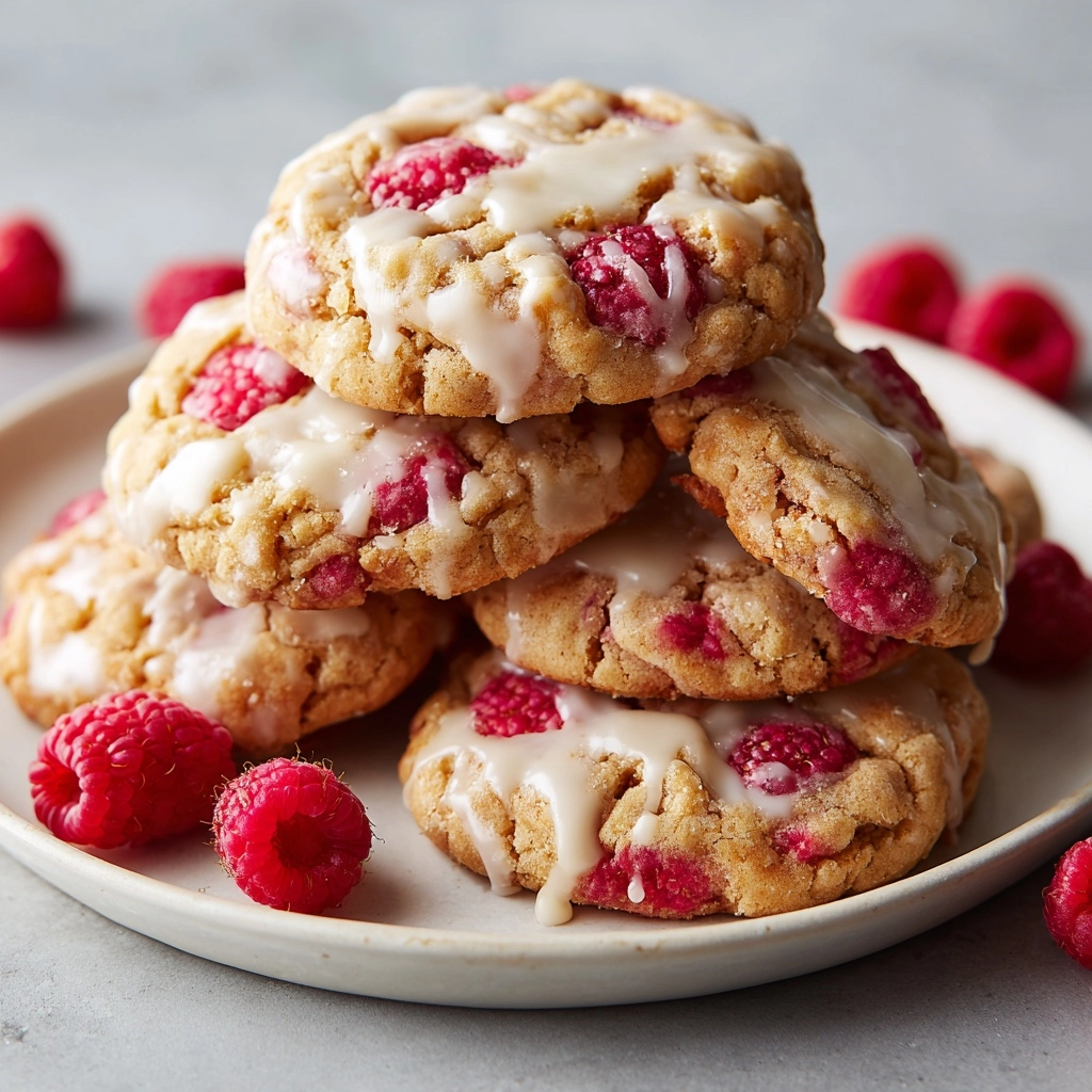 Raspberry Cheesecake Cookies Recipe - Recipe Image