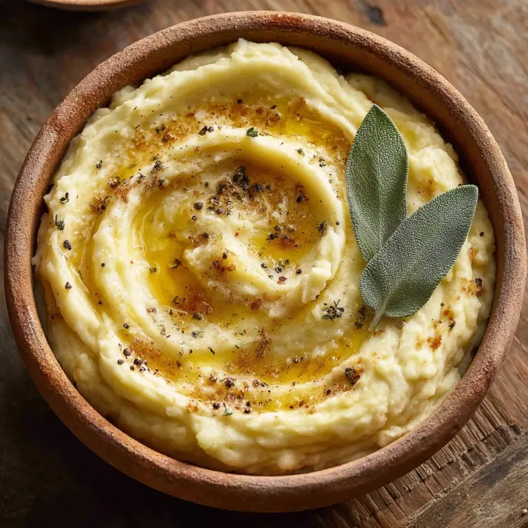 Manchego & Brown Butter Whipped Potatoes: A Creamy, Nutty Twist on a Classic Recipe