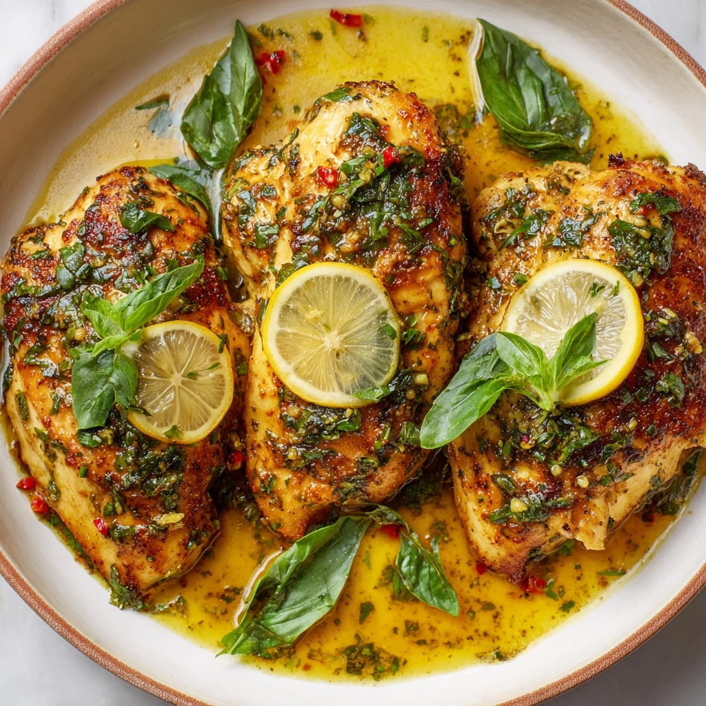 Lemon Basil Chicken Recipe - Recipe Image