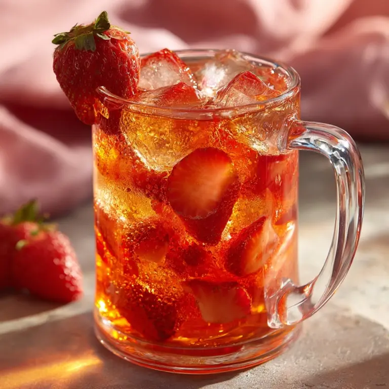 Strawberry Sweet Tea Recipe