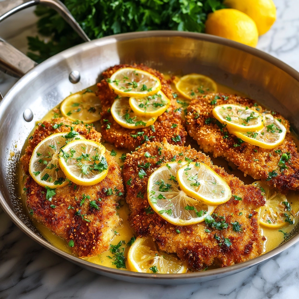 Parmesan Lemon Chicken Recipe - Recipe Image